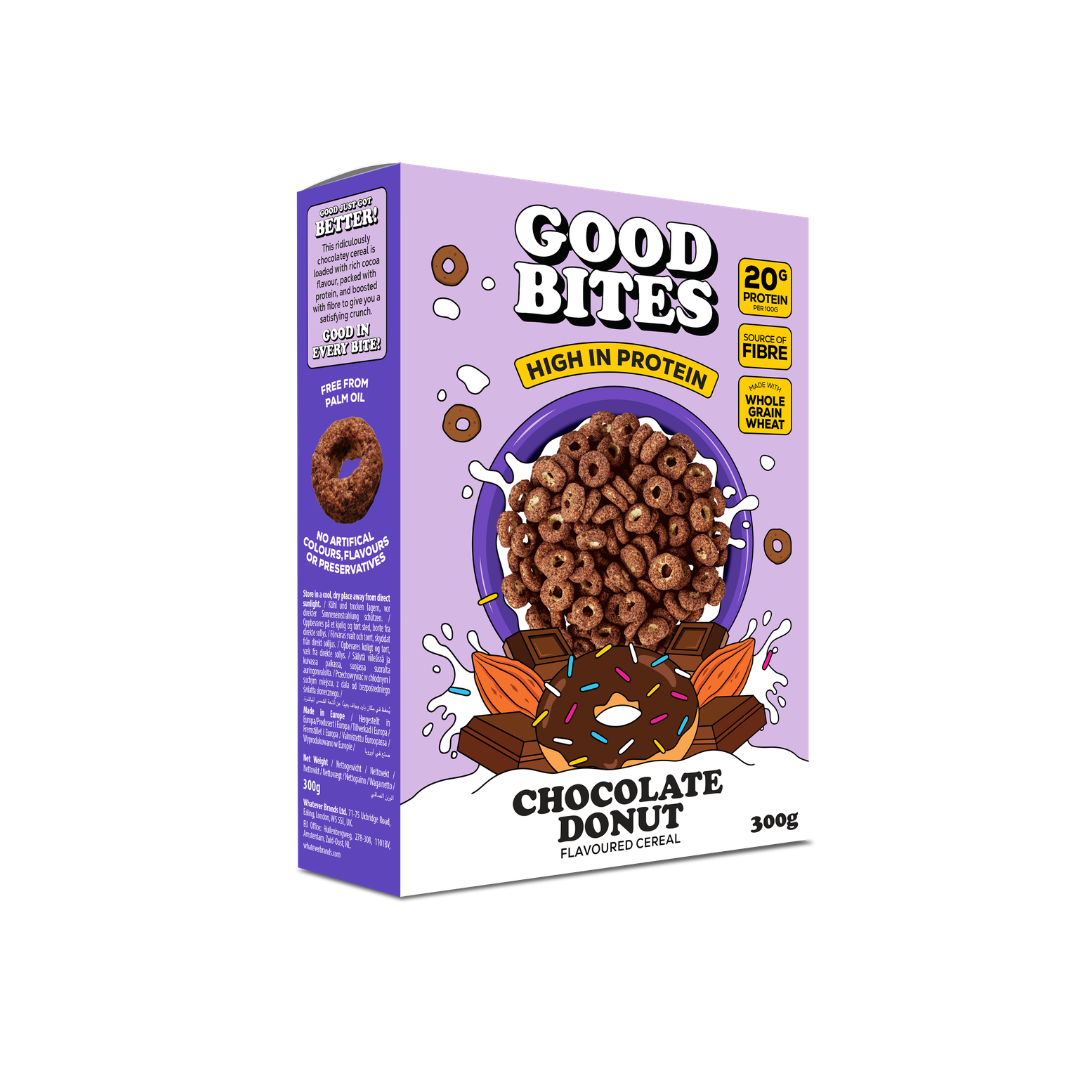 Good Bites of Protein Chocolate Donut Cereal 300g