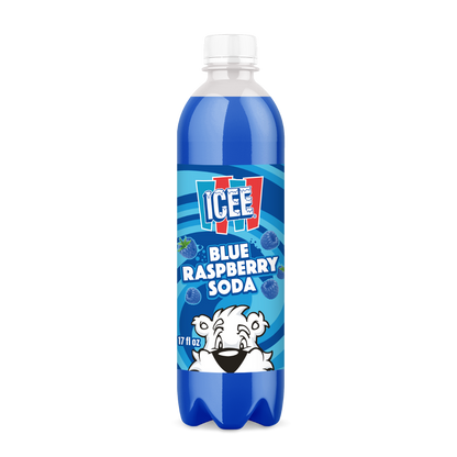 ICEE Blue Raspberry Fruit Drink 16.9 FL OZ (500ML) PET