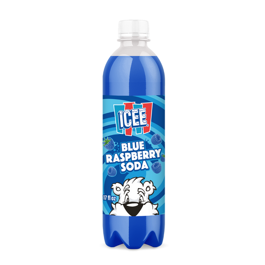 ICEE Blue Raspberry Fruit Drink 16.9 FL OZ (500ML) PET