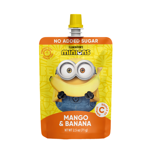 Minions Mango and Banana Puree 3 x 71g