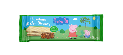PeppaPig Hazelnut Wafer Biscuits