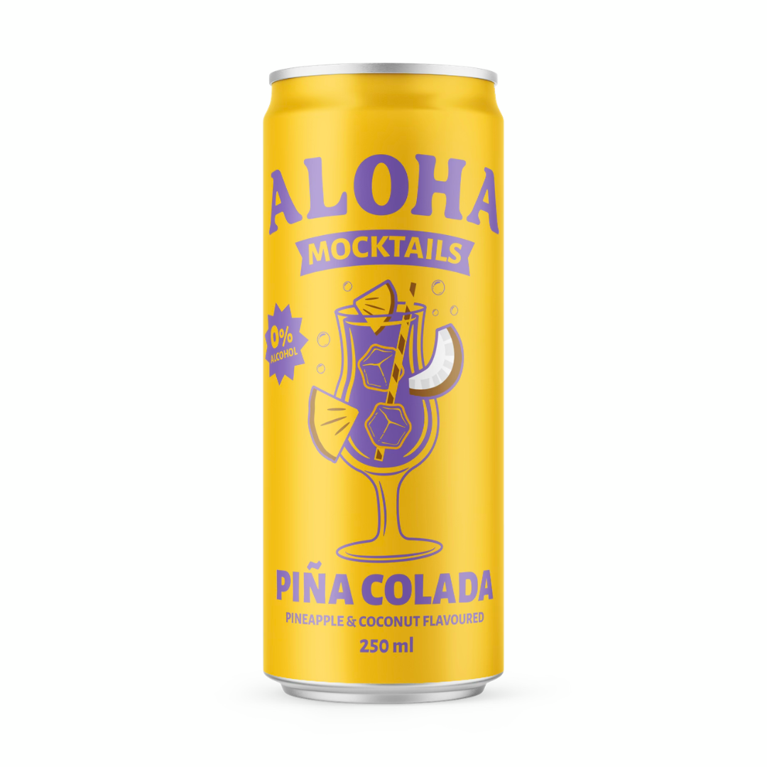 Aloha Piña Colada Flavoured Mocktail Drink – Whateverbrands