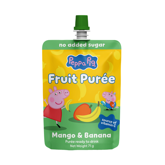 Peppa Pig Mango and Banana Puree 3 x 71g