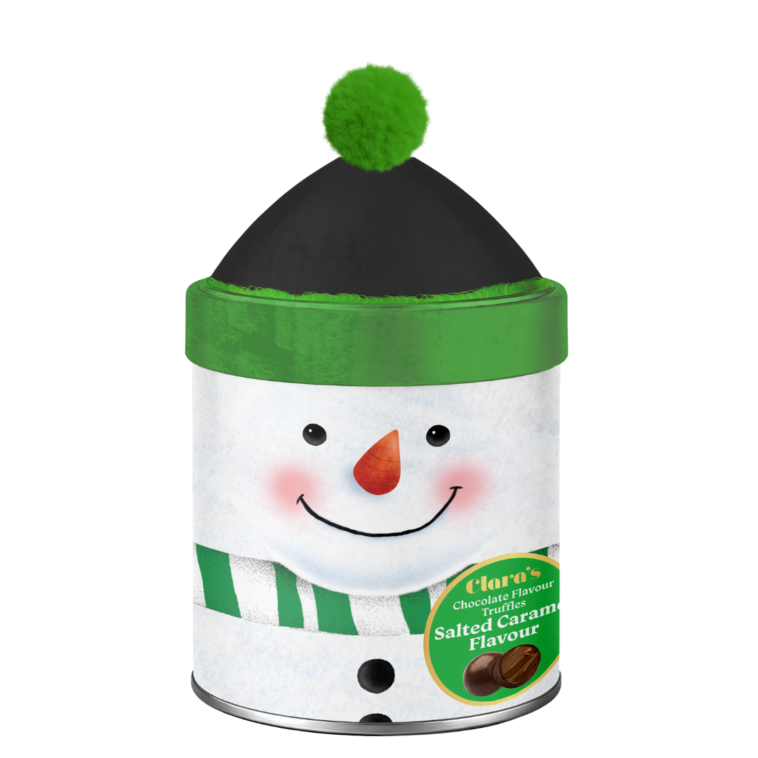 Clara's Christmas Snowman Hazelnut and Salted Caramel Truffles