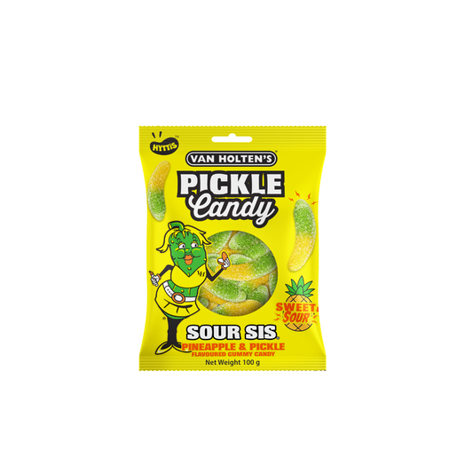 Van Holten’s Pickle Candy – Sour Sis Pineapple & Pickle - COMING SOON