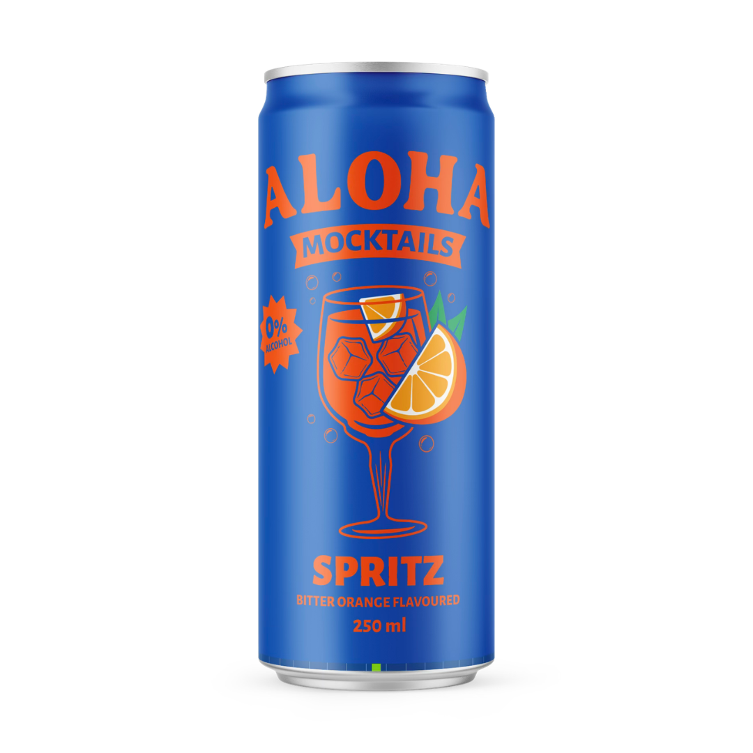Aloha Spritz Orange Flavoured Mocktail Drink