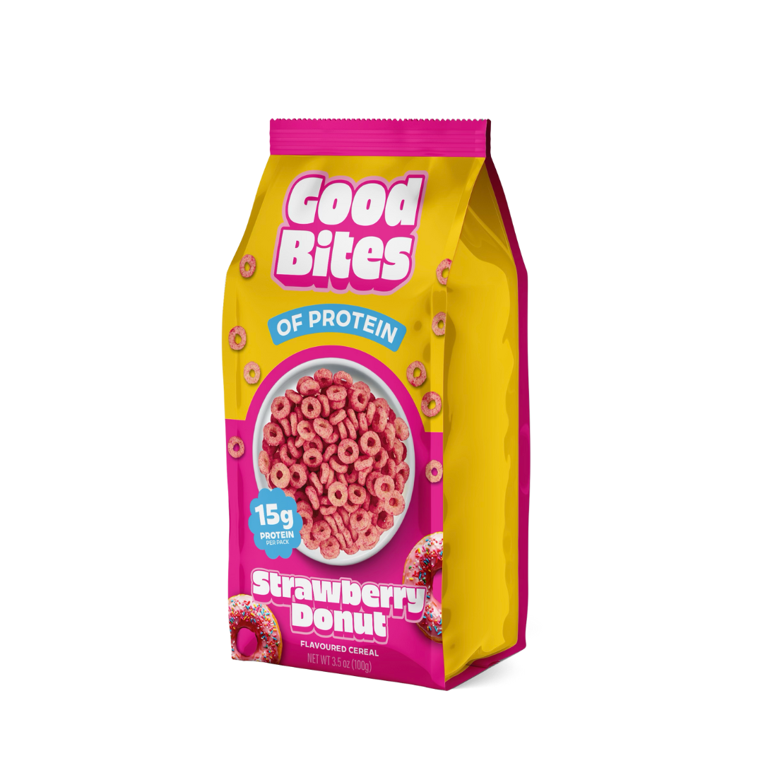Good Bites of Protein Strawberry Donut Cereal 100g