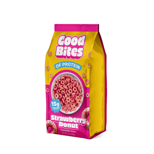 Good Bites of Protein Strawberry Donut Cereal 100g