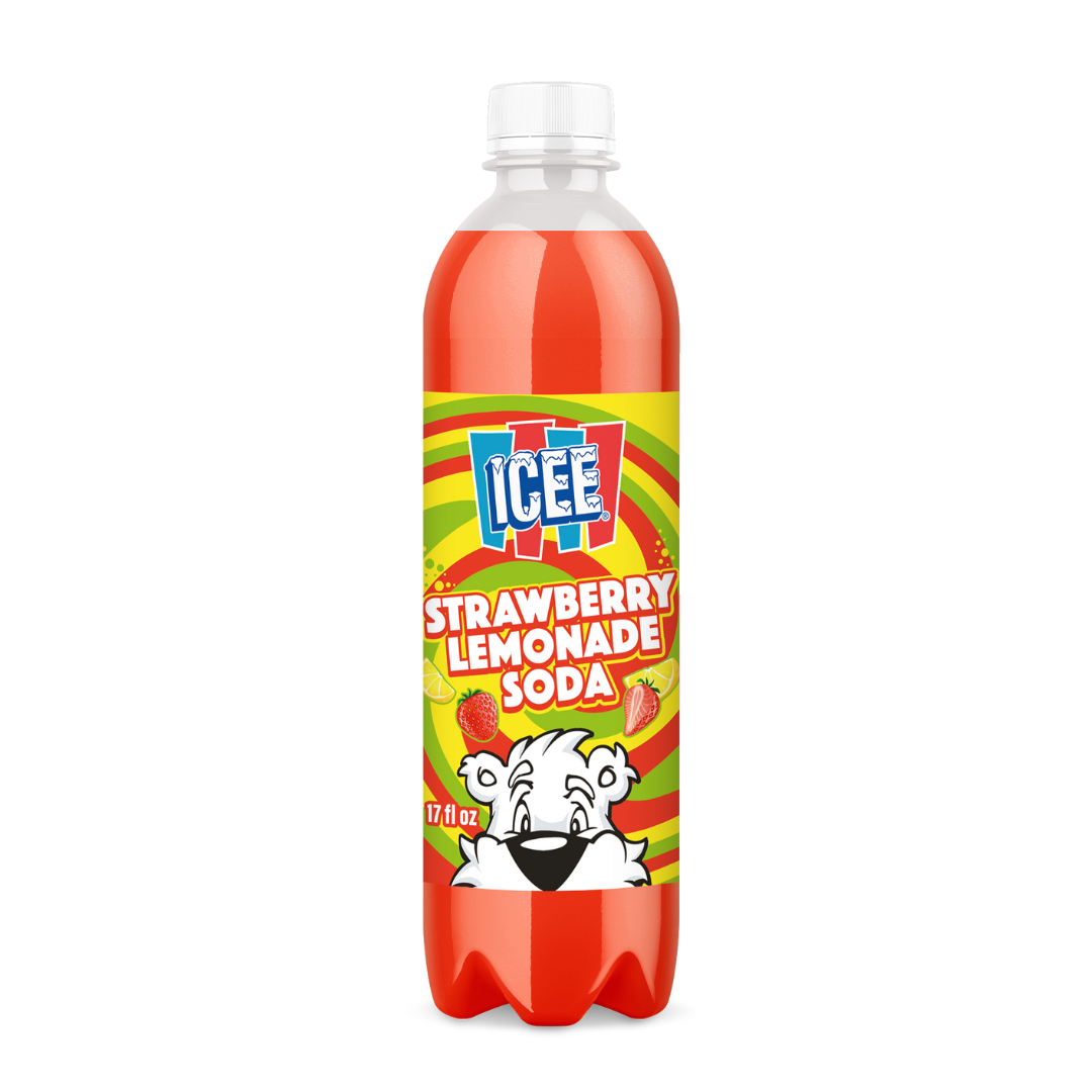 ICEE Strawberry Lemonade Fruit Drink 16.9 FL OZ (500ML) PET