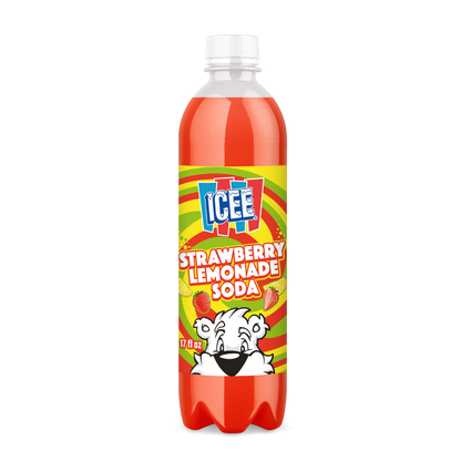 ICEE Strawberry Lemonade Fruit Drink 16.9 FL OZ (500ML) PET