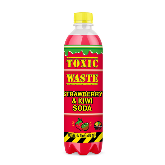 Toxic Waste Sour Strawberry Kiwi Soda Drink
