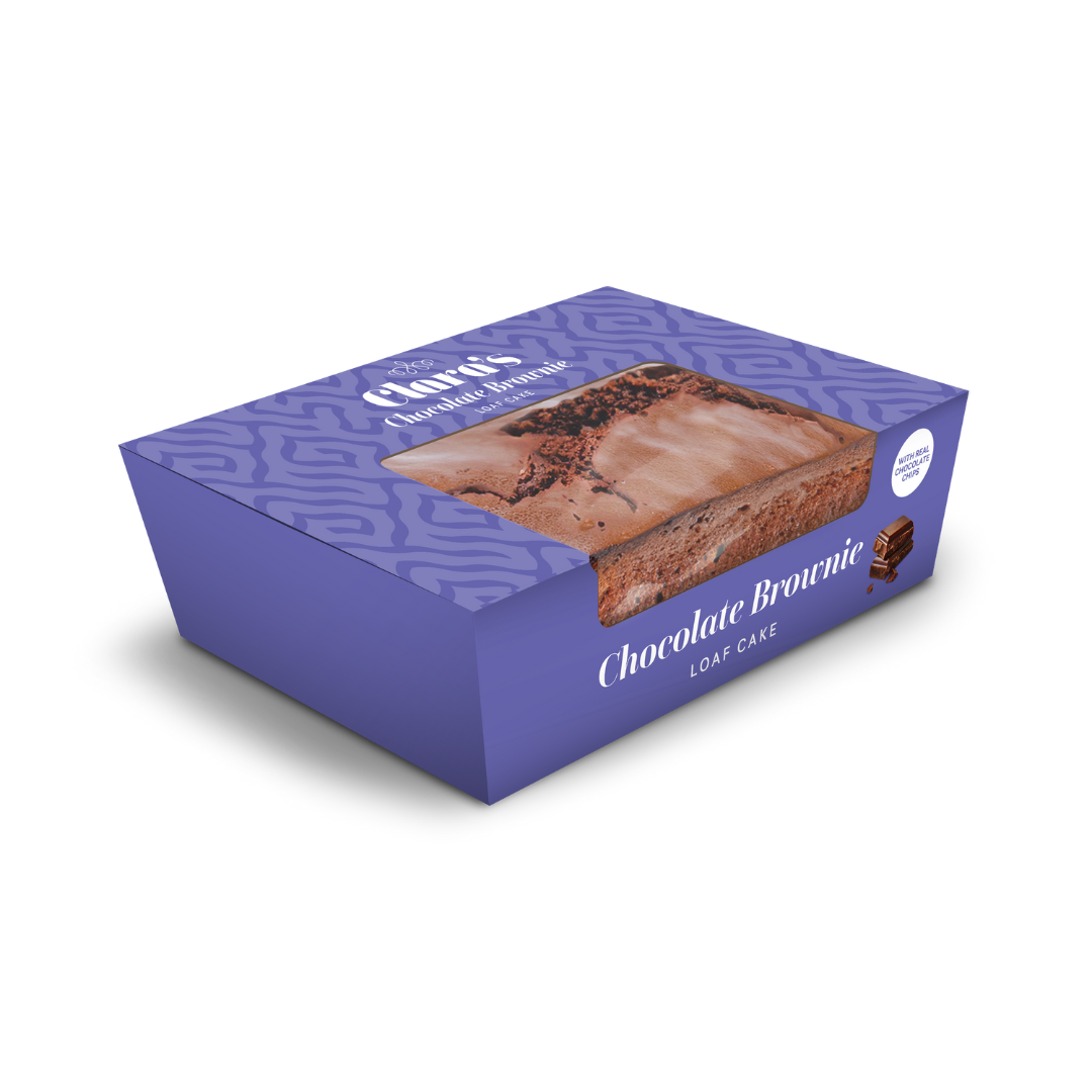 Clara's Selections Chocolate Brownie Loaf Cake (280g)