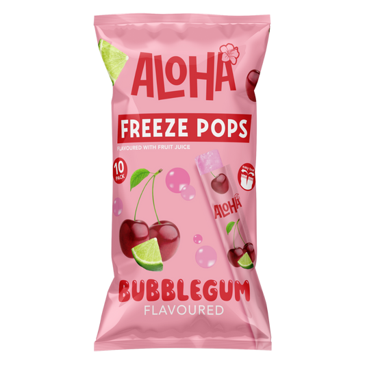 Aloha Bubblegum Freeze Pops 50ml