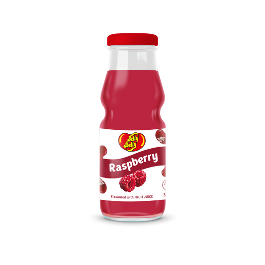 Jelly Belly Raspberry 330ml drink in glass bottle
