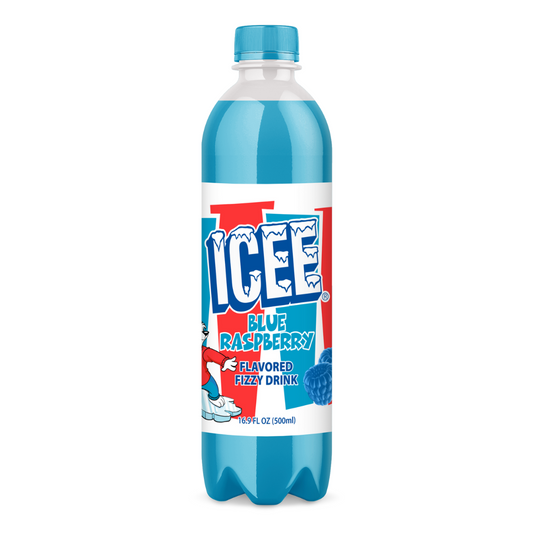 ICEE Blue Raspberry 600ml PET bottle