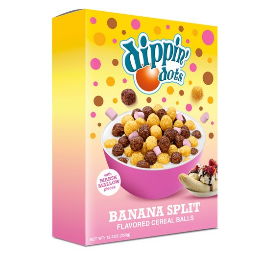 Dippin Dots Banana Split Cereal Balls