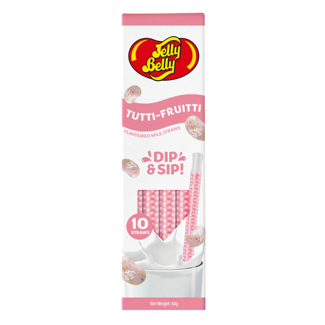 Jelly Belly Tutti-Fruitti Milk Straws