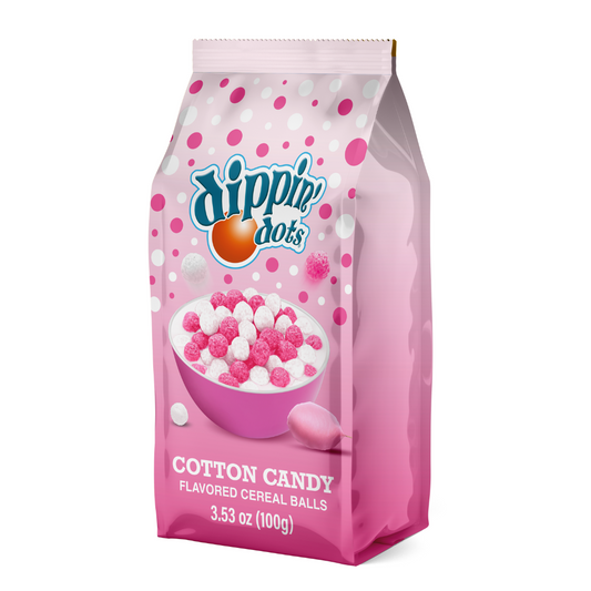 Dippin' Dots Cotton Candy Cereal Balls in 100g Bag