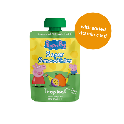 Peppa Pig Tropical Smoothie 4 x 100ml
